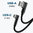 Double Right Angle (90 Degree) USB Type-C Charging Cable (25cm) for Phone / Tablet